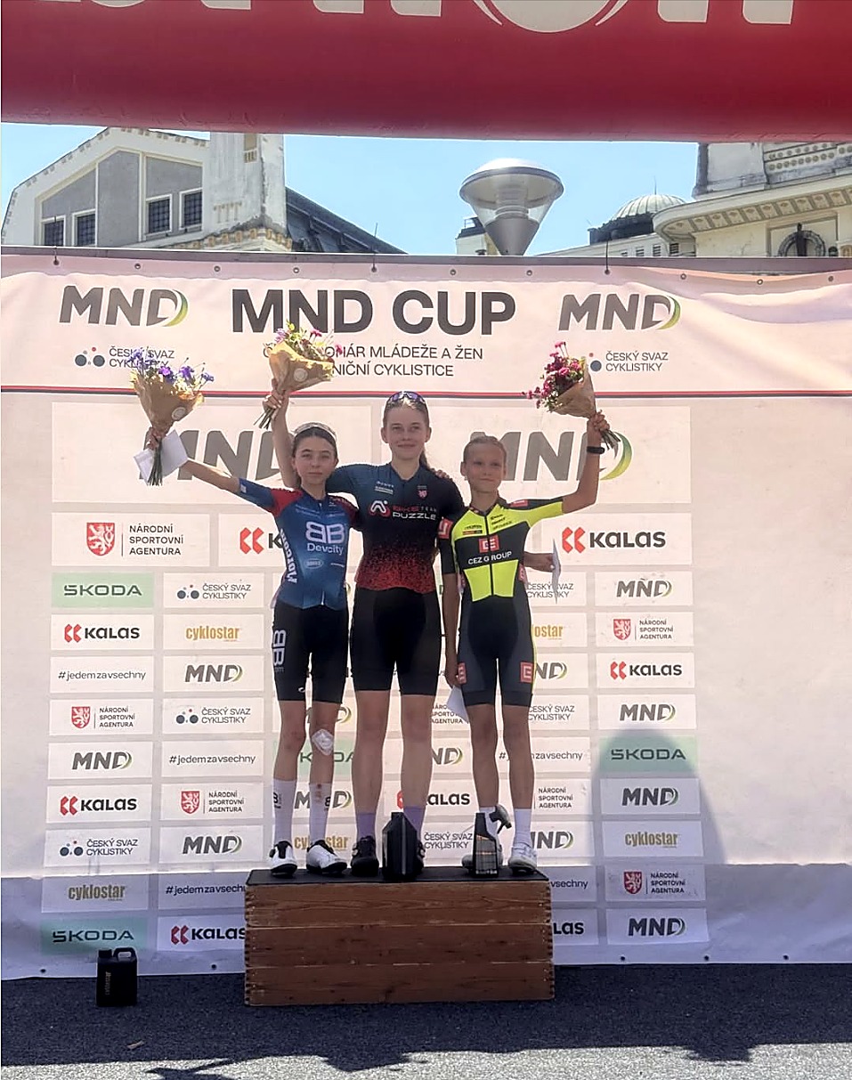 Kritérium Mladá Boleslav — Laura Bobková druhá i po pádu